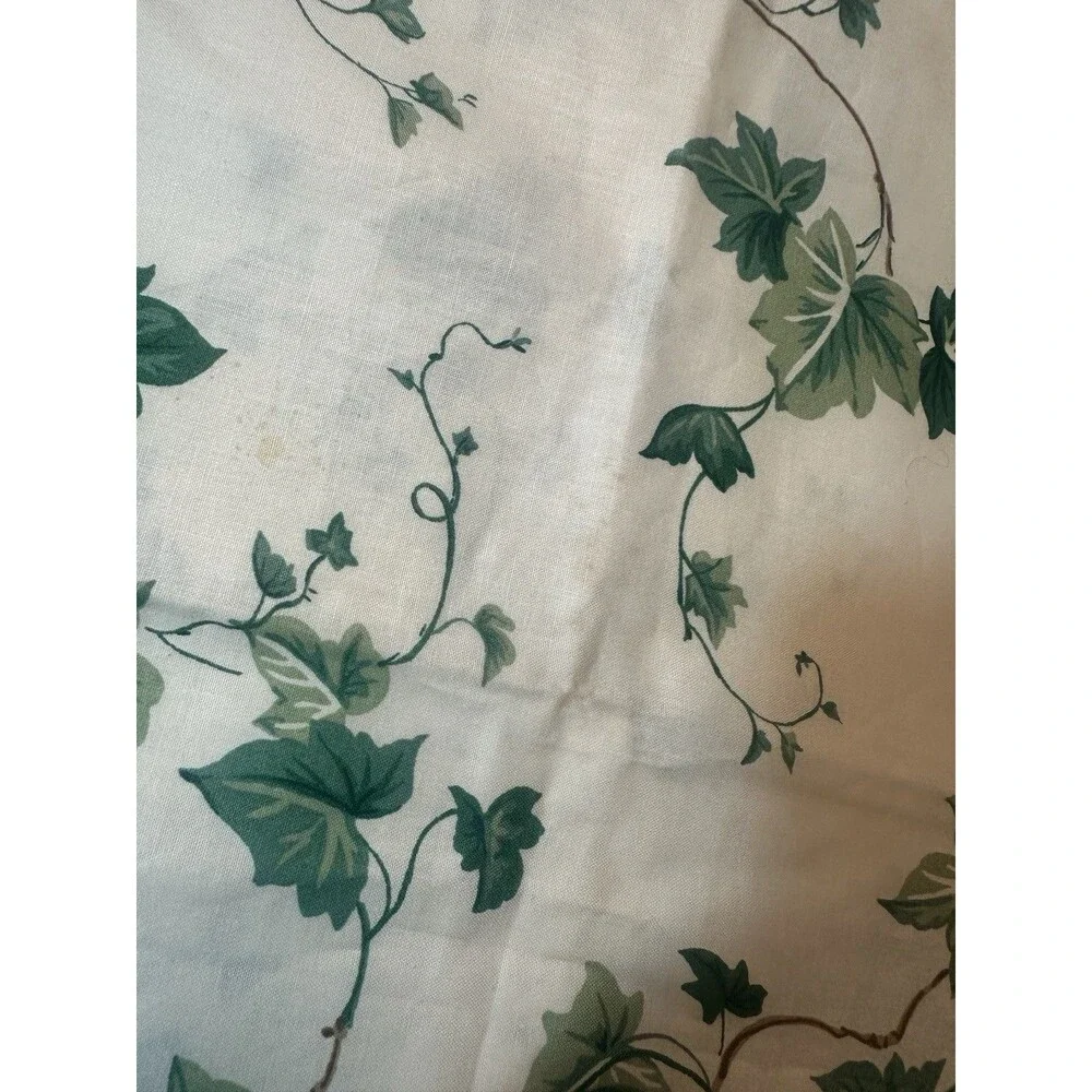 Vintage Waverly English Ivy Garden Room Fabric Schumacher 36x52 Green USA